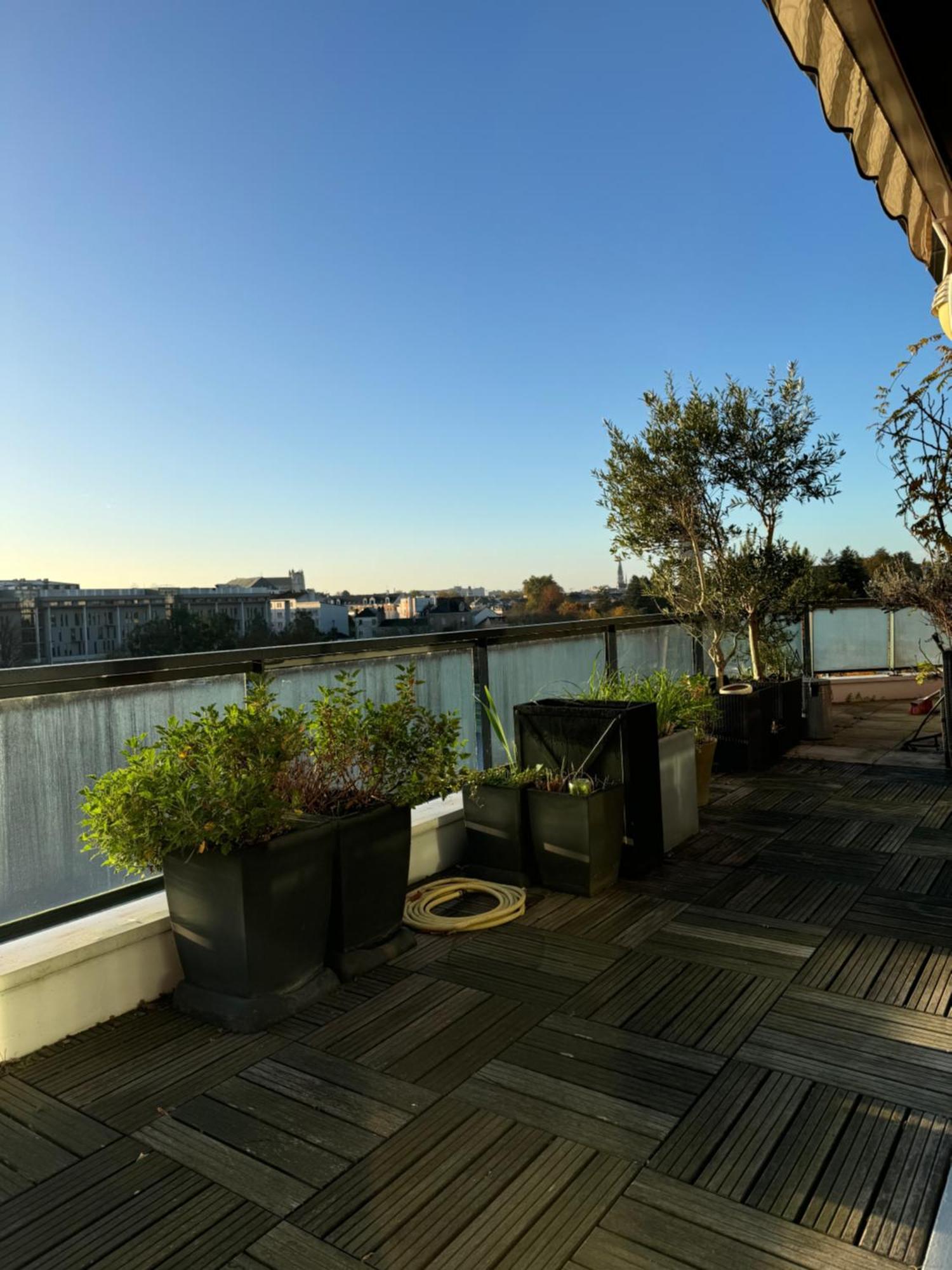 Le Penthouse - Appartement De Luxe Avec Vue Panoramique Exclusive Nantes Exterior photo
